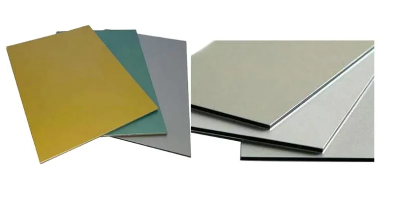 Marble Pattern Aluminium Composite Panel with A2 Fire Rating Core Composite