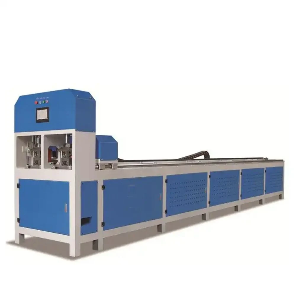 Stainless Steel Anti Theft Net Punching Machine Steel Pipe Arcing Equipment Angle Iron Square Tube Punching Machine