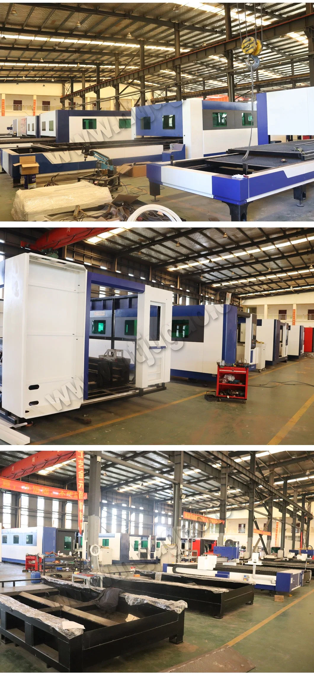 Full Cover Exchange Table CNC Fiber Laser Sheet Metal Cutting Machine 1000W 1500W 2000W 3000W 6000W