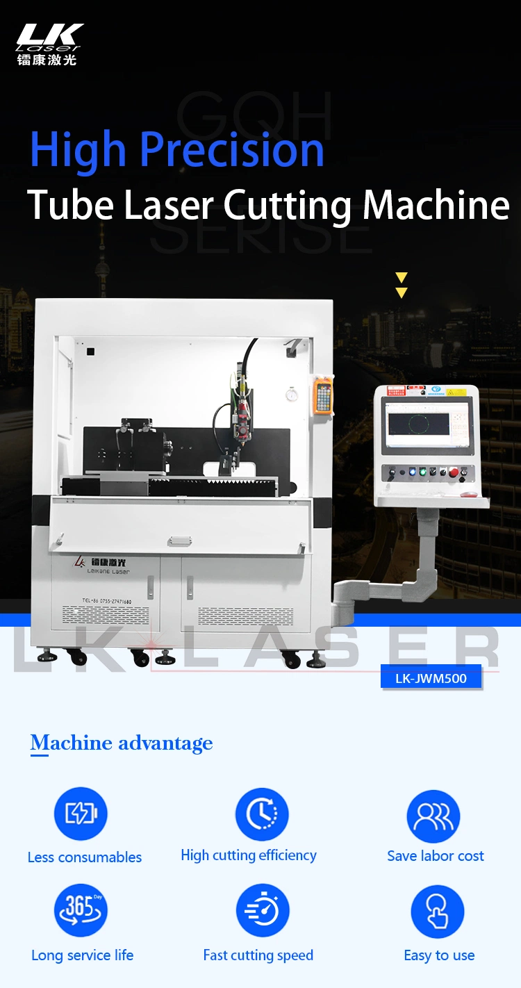 Cannula Tube Hypodermic Tubing Laser Cutting Machine CNC Mini Laser Cutter for Metal Medical Tube