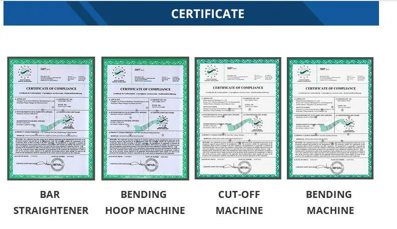 CNC Type Automatic Steel Bar Bender Machine Rebar Bending Machine