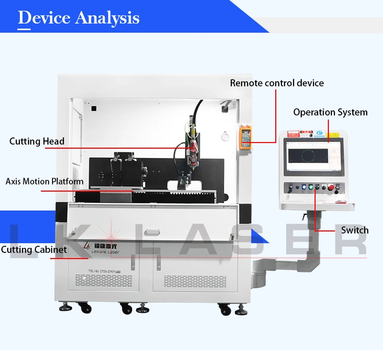 Cannula Tube Hypodermic Tubing Laser Cutting Machine CNC Mini Laser Cutter for Metal Medical Tube