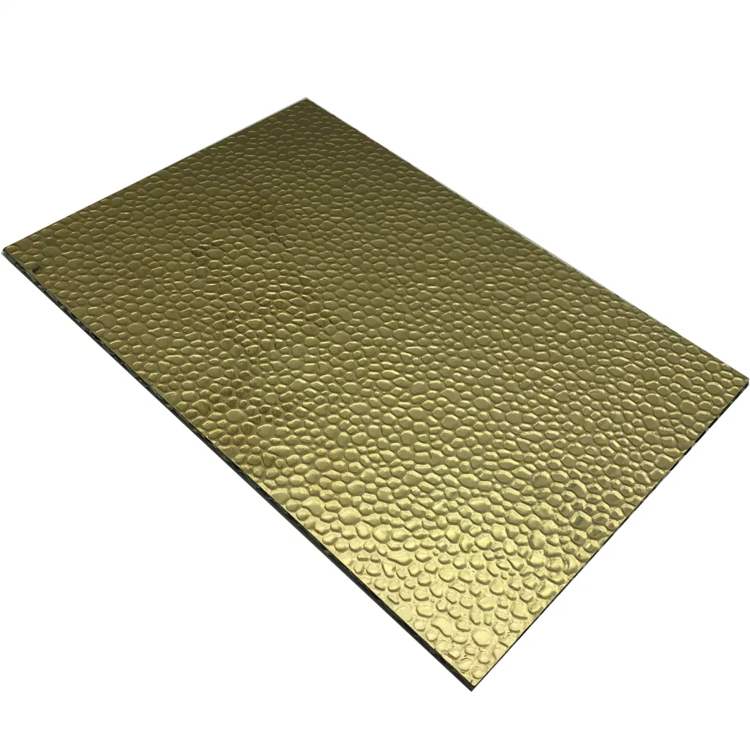 Indoor Sheet 3 mm 4mm 5mm Wall Cladding Plate ACP Composite Aluminium Facade Panel