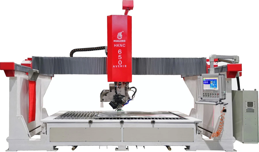 Italy High Technology Laser Automatic Water Jet CNC Router Bridge Saw Tile Cutting Machine High Quality Glass Aluminum Ceramic Cutter