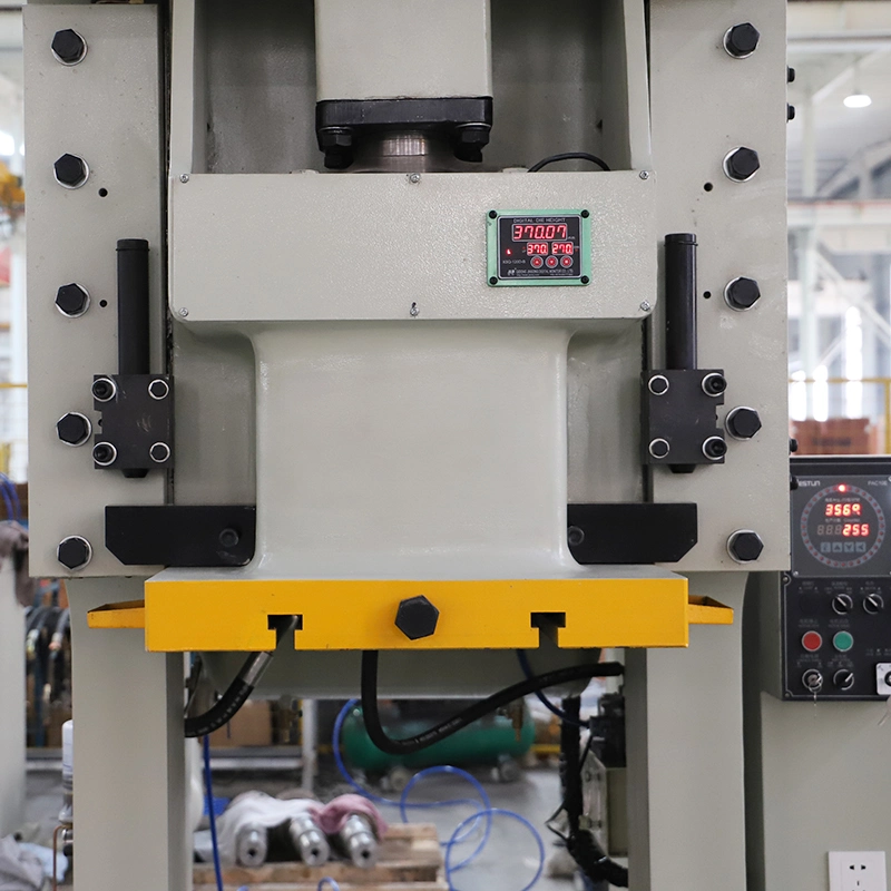 CE Standard Jh21-160ton C Frame Press Metal Forming Pneumatic Punching Machine