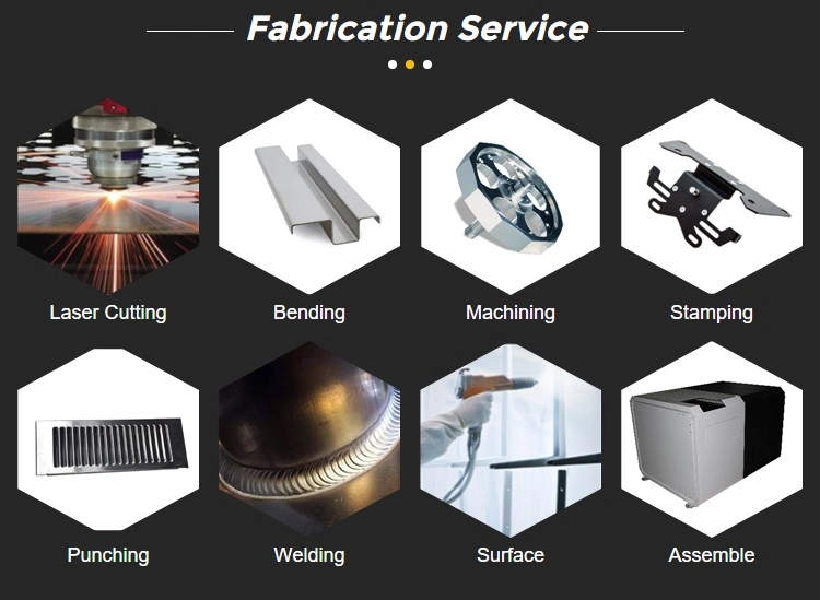 Full Inspection Custom Services CNC Cutting Parts Bend Product Fabrication Machine Sheet Metal