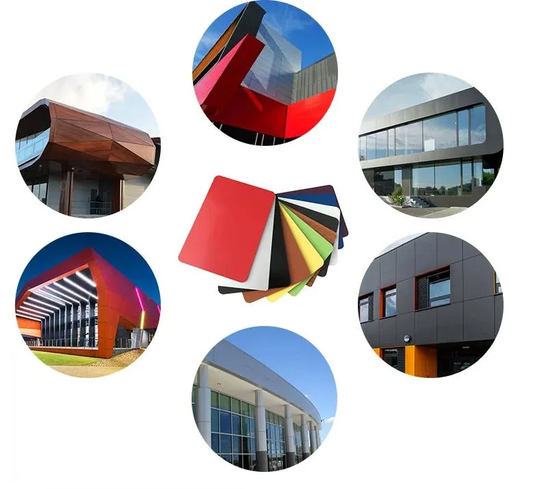 Building Wall Decoration Cladding 4mm Aluminum Plastic Composite Panel