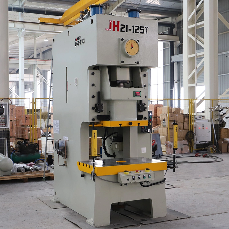 Jh21-125 Ton Power Pneumatic Press Punch CNC Punching Machine