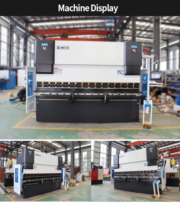 We67K CNC Electro Hydraulic Press Brake 110 Tons 3200 Bending Machine with Da53t System