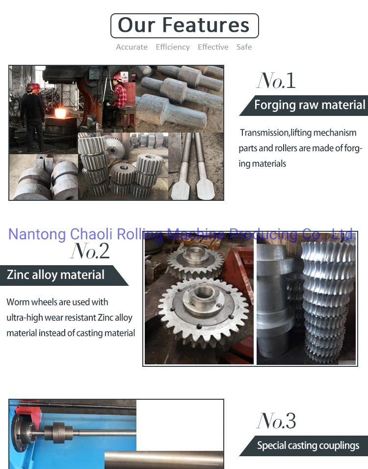 3 Roller Mechanical Plate Rolling Machine -Rolling Machine-Plate Rolling Machine-Plate Bending Machine-Electric Rolling Machine-Sheet Bending Machine