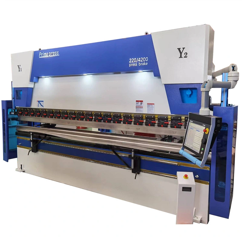 Metal Plates Hydraulic CNC Press Brake Manufacturers 250ton/ 4000mm 4+1 Axis with Delem Controller