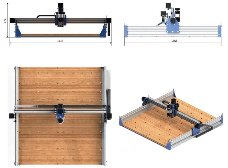 CNC8080 Wood Router with Free Software for Various Materials Cutter