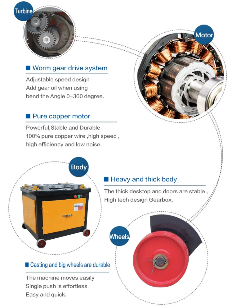 Professional Manual Metal Bending Machine Rebar Bender Price