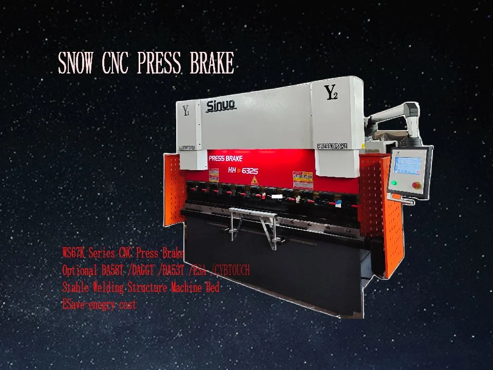 Chinese Factory Bending Machine Sheet Metal Hydraulic Automatic CNC Press Brake