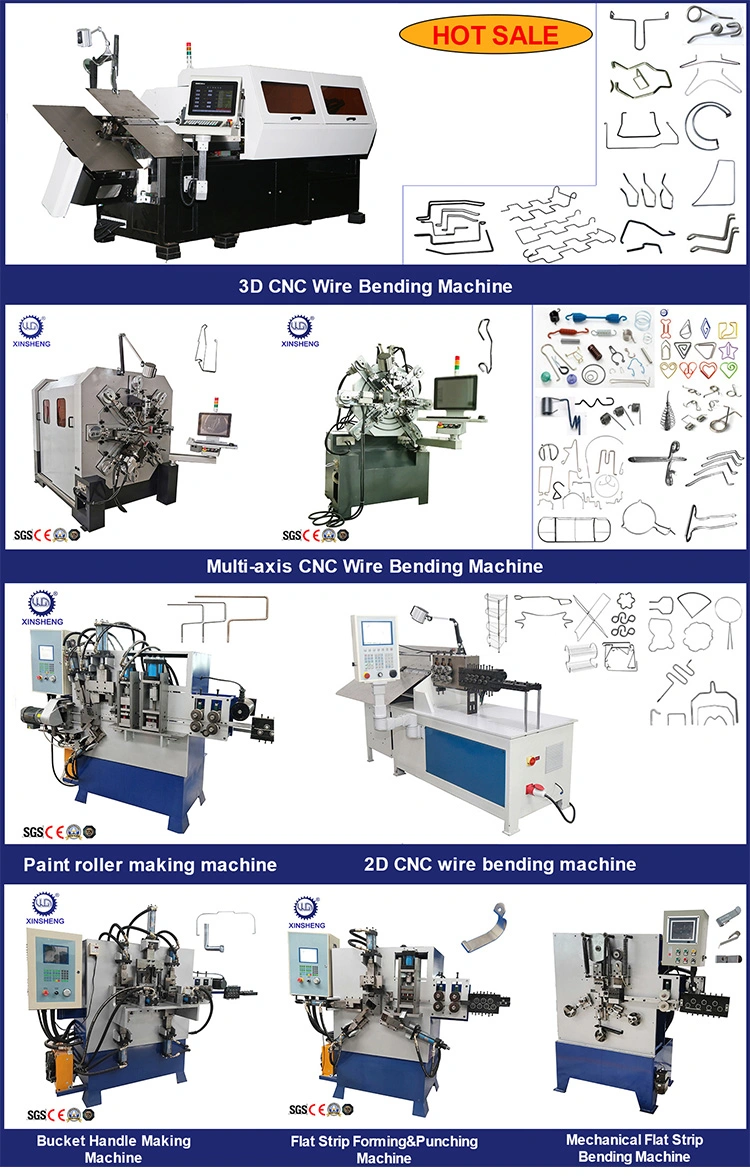 3D CNC Wire Bending Machine for Supermarket Truck 5% off