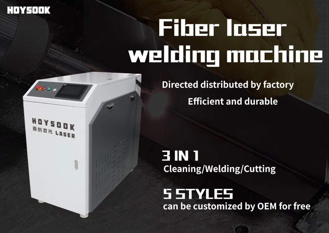 CNC Automatic Laser Fiber Welding Machine 1.5kw with Wire Feeding Device