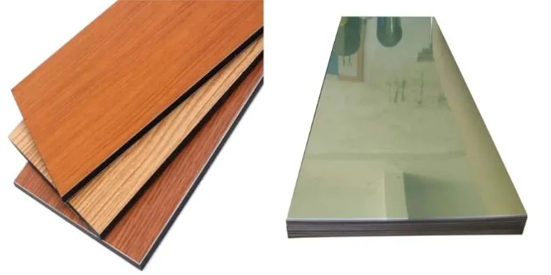 Fireproof Aluminum Building Decoration Material /Aluminium Composite Panels for Exterior Cladding