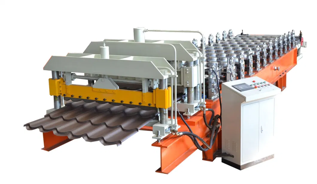 Single-Panel Glazed Tile Roll Forming Machine Cold Bending Forming Equipment