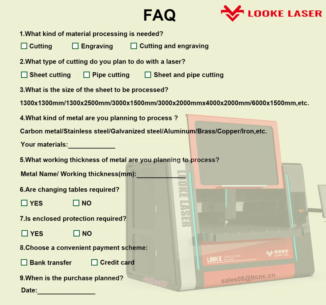 Mini Small 6060 6090 1390 1310 1313 CNC Fiber Laser Cutter Machine CNC High Speed 1kw 2kw 3kw for Carbon Stainless/Steel/Sheet/Metal Cutting Machine