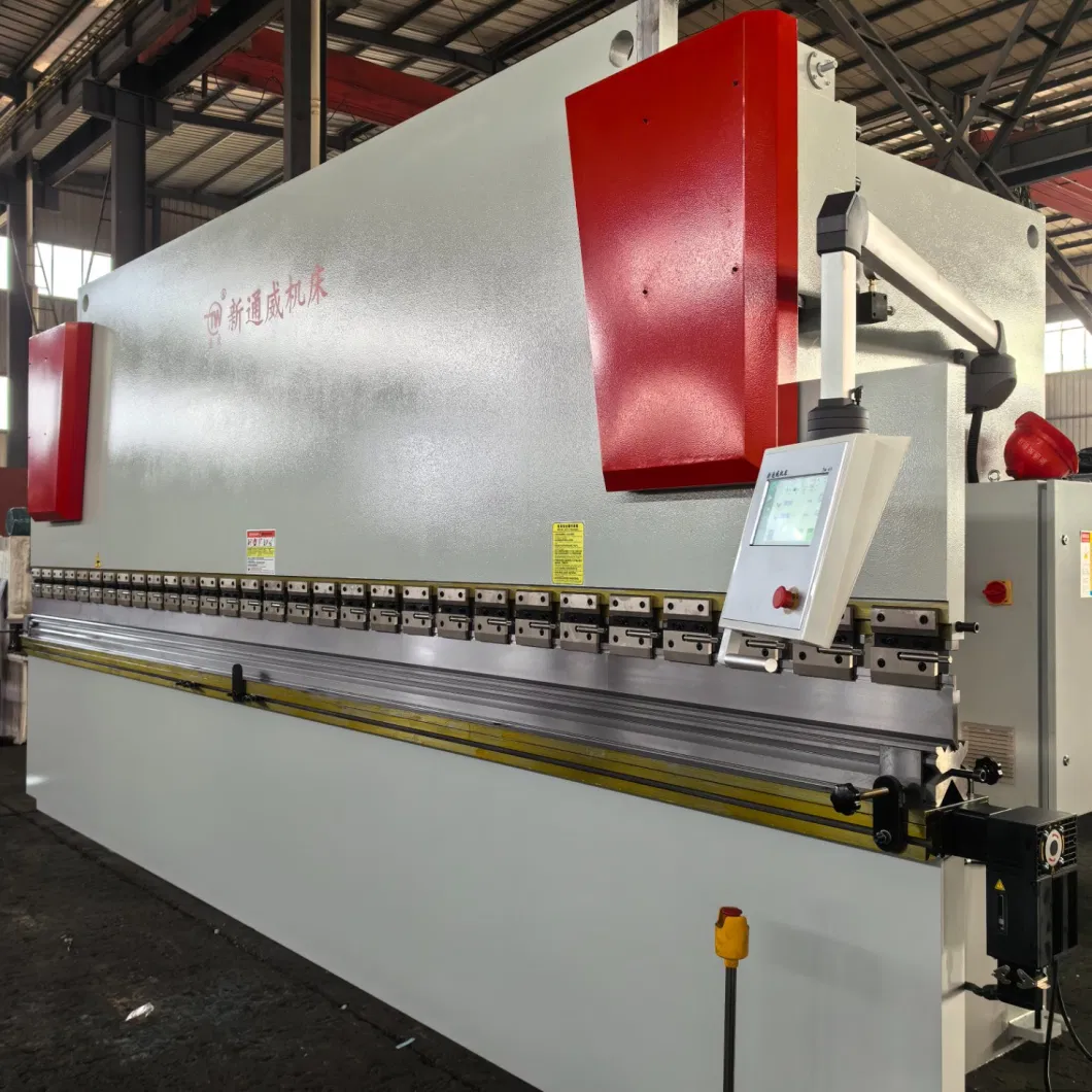 Hydraulic Press Brake/Sheet Bending Machine 200ton 6000mm Tp10s with Mechanical Crowning Table