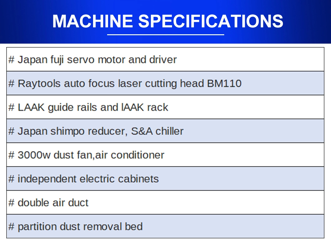 High Precision 1500W CNC Fiber Laser Cutting Machine