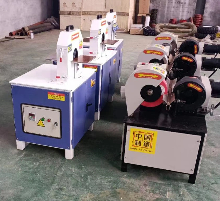 Easy to Operate High Configuration Bent Straight Round Tube Pipe Polishing Grinding Machine for Different Metal