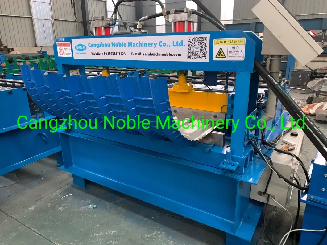 Aluminium /Galvanized /Metal /PPGI Steel Roofing/Roof Panel Bending Machine Roofing Sheet Crimping Machine