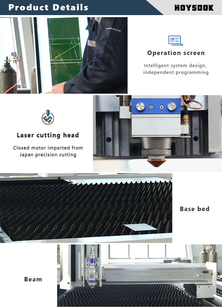 Power 3000W CNC Cutting Iron Aluminum Stainless Steel Fiber Laser Cutting Machine