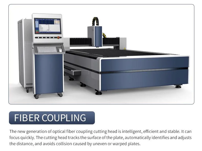 CNC Fiber Laser Cutting Machine Metal Sheet Laser Cutter