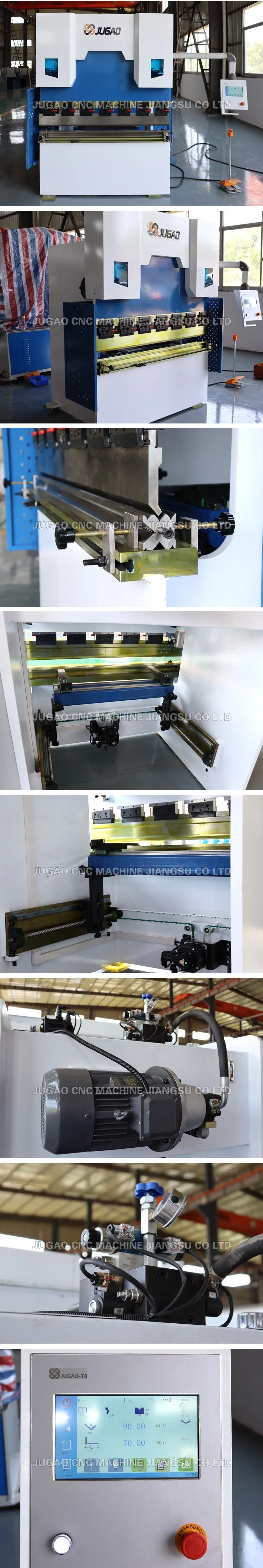 Wc67y/K Metal Steel Sheet Plate Mini CNC Bending Machine CNC Hydraulic Press Brake