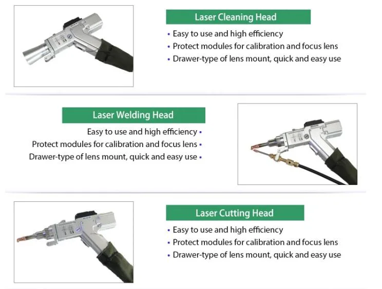 CNC Laser Machinery Equipment Portable Metal Fiber Laser Welding Machine Laser Welder High Efficiency