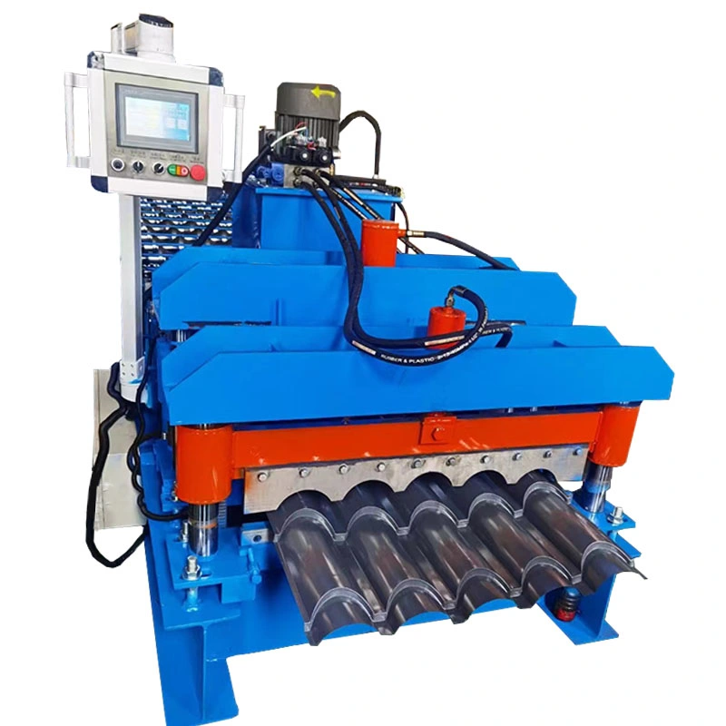 Single-Panel Glazed Tile Roll Forming Machine Cold Bending Forming Equipment