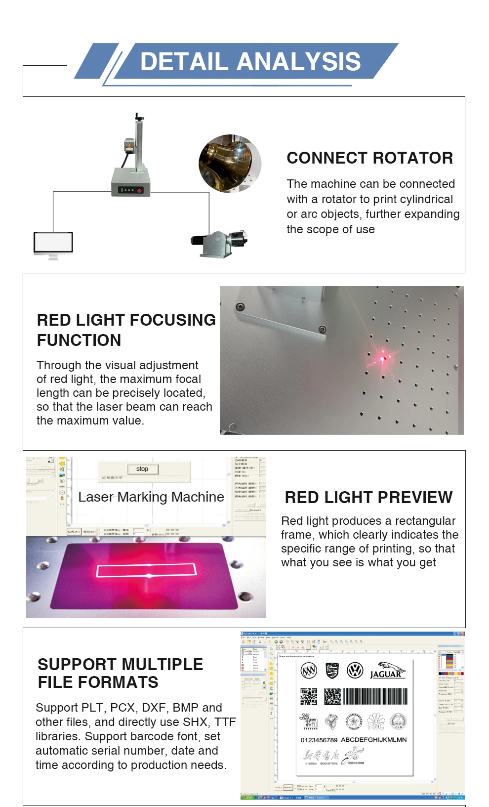 Faith Fiber Laser for Metal Marking Laser Welding CNC Engraving Machine Price