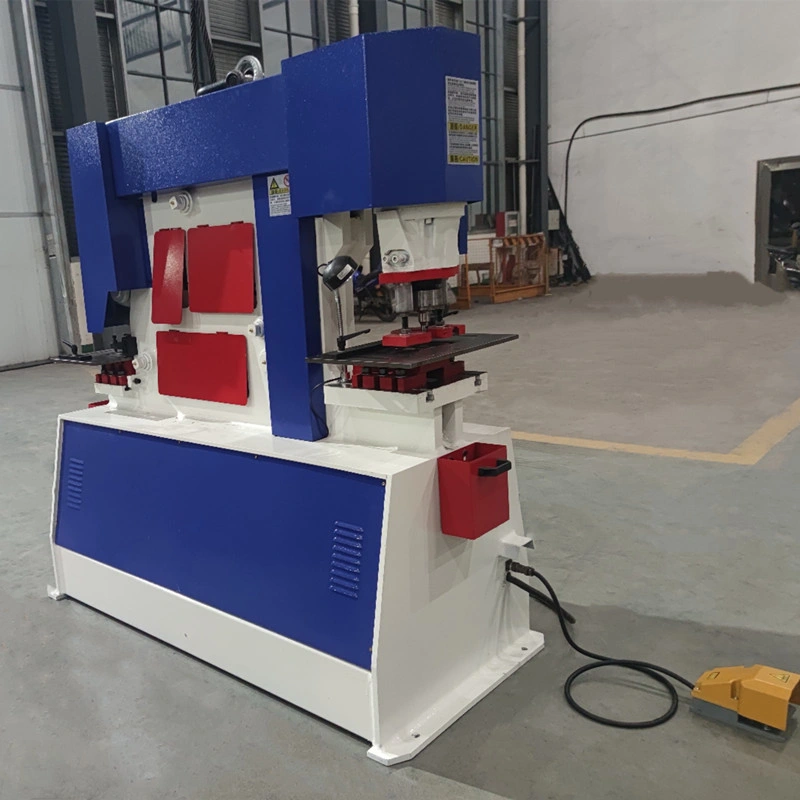 Hydraulic Punch &amp; Shear Metalworker/Hydraulic CNC Combined Punching Machine