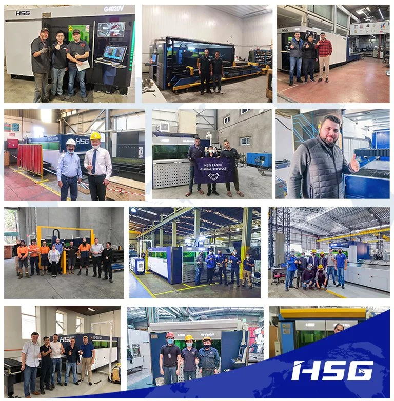 Chinese Manufacturer CNC Metal Sheet Cutting with Separate Electric Cabinet 3015 /4020/ 6020 /8025 Ipg/Raycus/ Max Fiber Laser Cutting Machine for Plates