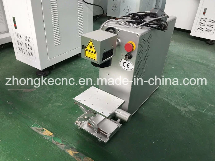 Metal Logo CNC Fiber Laser Marking Machine / Laser Engraving Machine