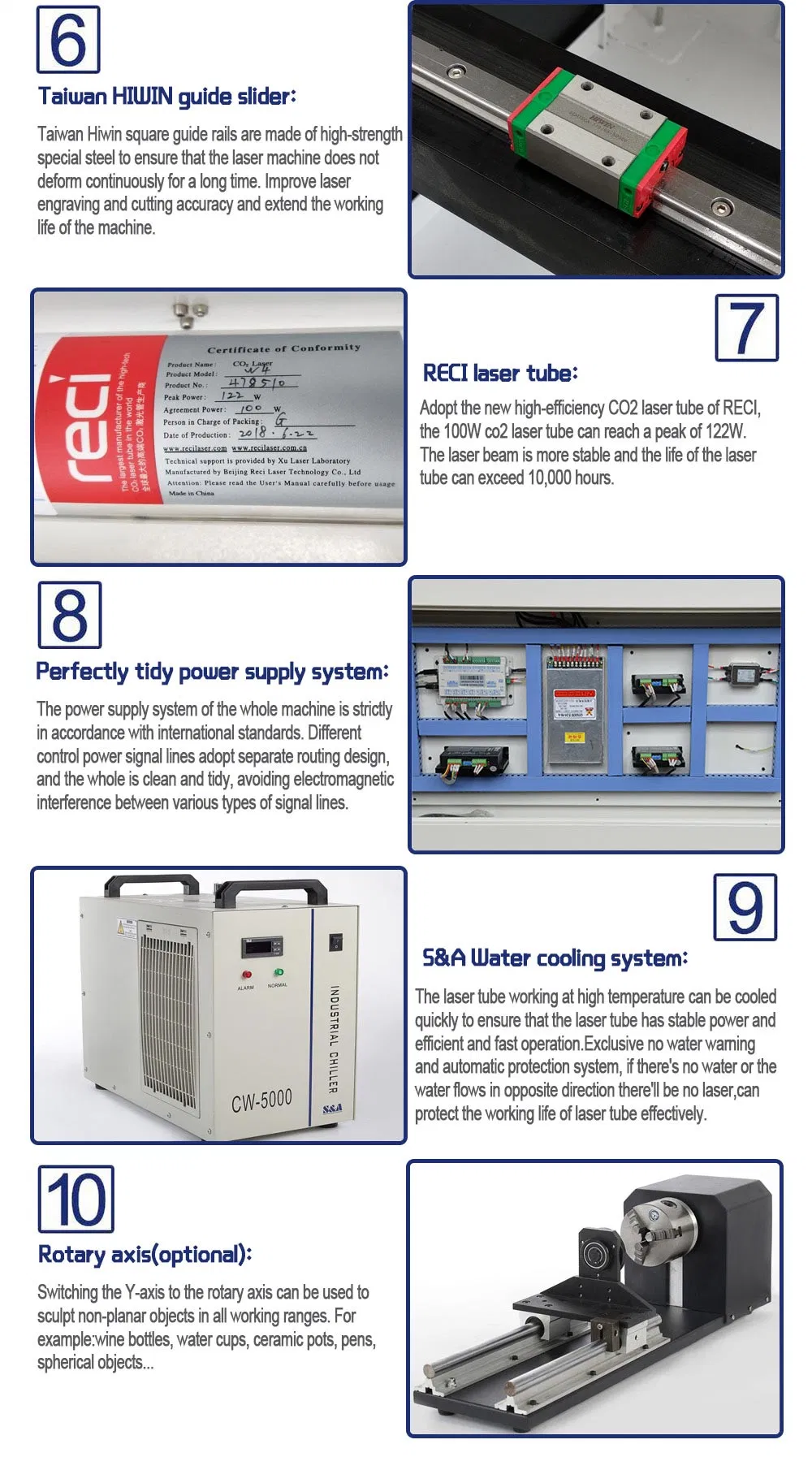 Top Selling 1390 Laser Cutting and Engraving Machine CO2 Machine Laser