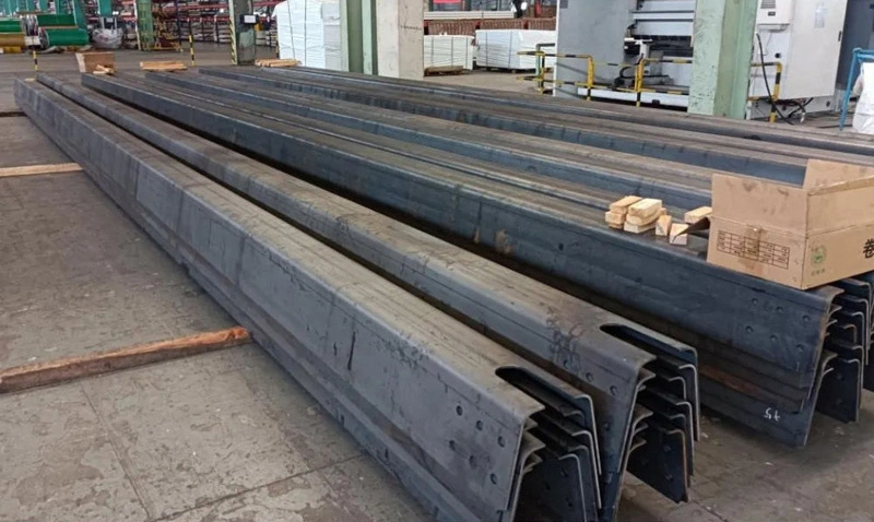 OEM Large Long Groove Steel U Channel Cold Bending Service Steel Forming