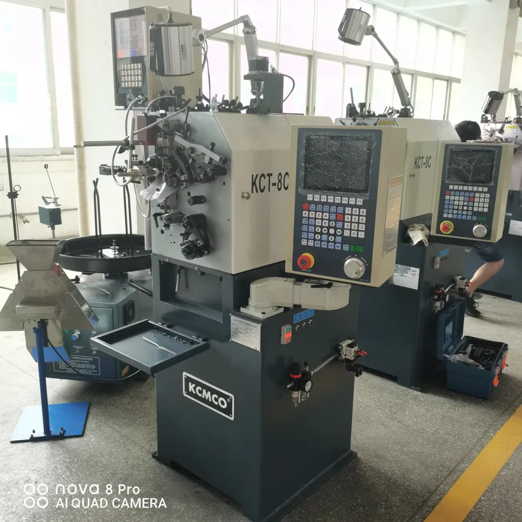 CNC Spring Coiling Machine with stainless steel small wire bending forming spring machinery for double torsion &amp; brake spring