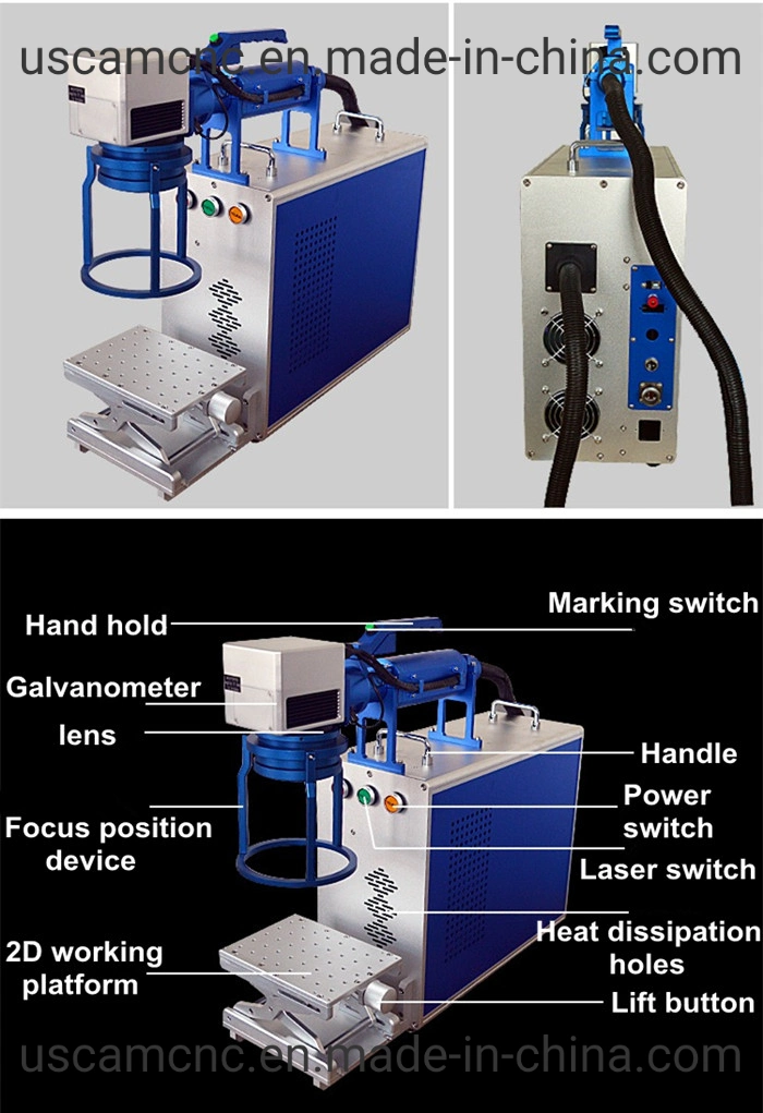 Portable Metal Engraving CNC Fiber Mini Laser Engraver