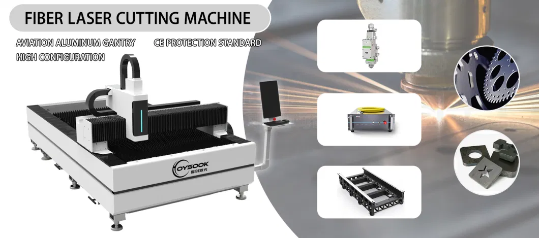 Power 3000W CNC Cutting Iron Aluminum Stainless Steel Fiber Laser Cutting Machine