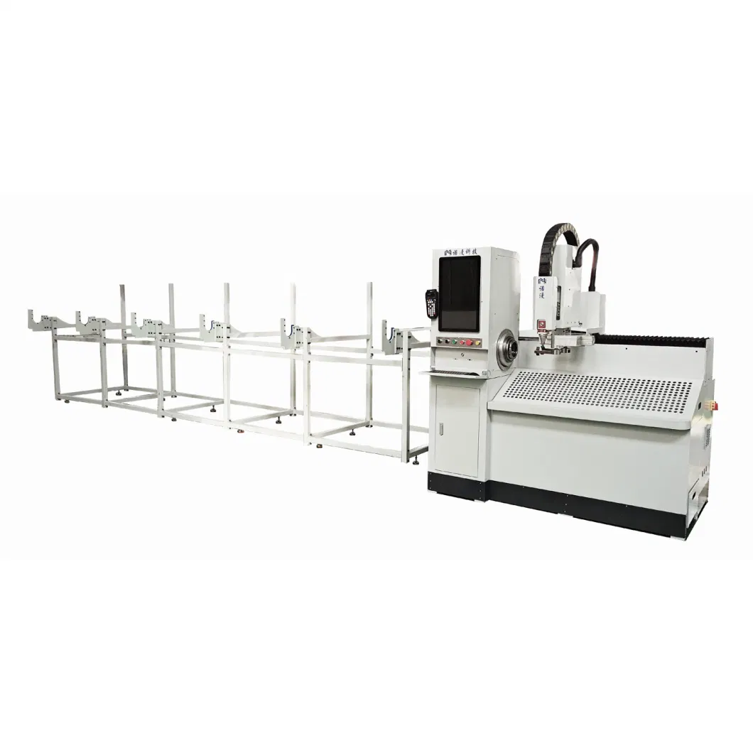 Hot Sale CNC Fiber Laser Metal Cutting Machine for Round/Square Pipe and Tube Metal Laser Marking Machine