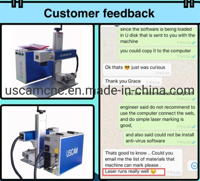 5 Piece (s) with Discount 20W 30W 50W 100W CNC Fiber Laser Marking Machine Metal Engraver