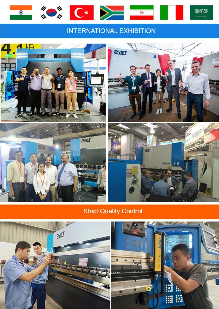 Press Brake Machine, Hydraulic Press Brake, CNC Press Brake, Servo Hybrid Press Brake, Sheet Matel Bending Machine 3-8 Axis with Ce Certification