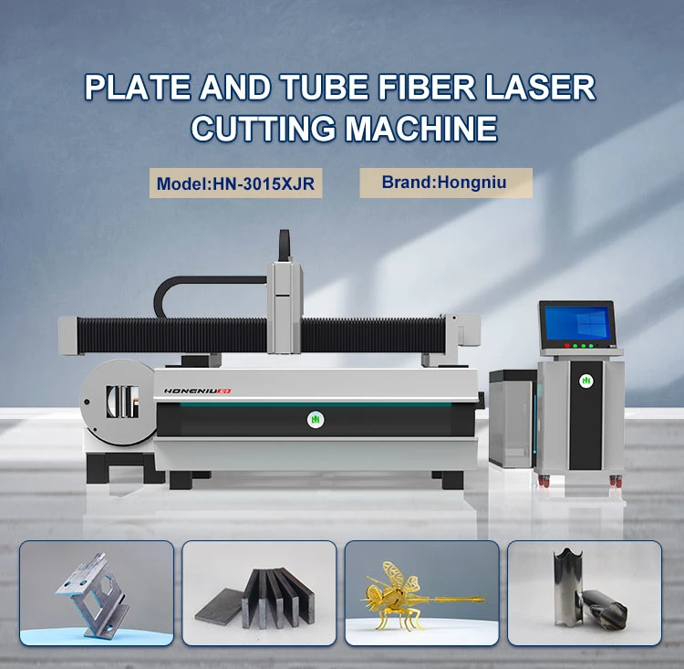 Stainless Steel Aluminum Copper Sheet Metal Industrial Laser Equipment Metal Plate Tube Pipe Automatic CNC Fiber Laser Cutting Machine