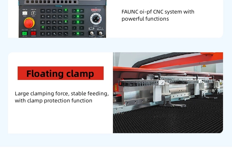 CNC-Controlled Turret Punch Press/ Turret Cutting/ Turret Metal Forming with 2 Repositioning Cylinders