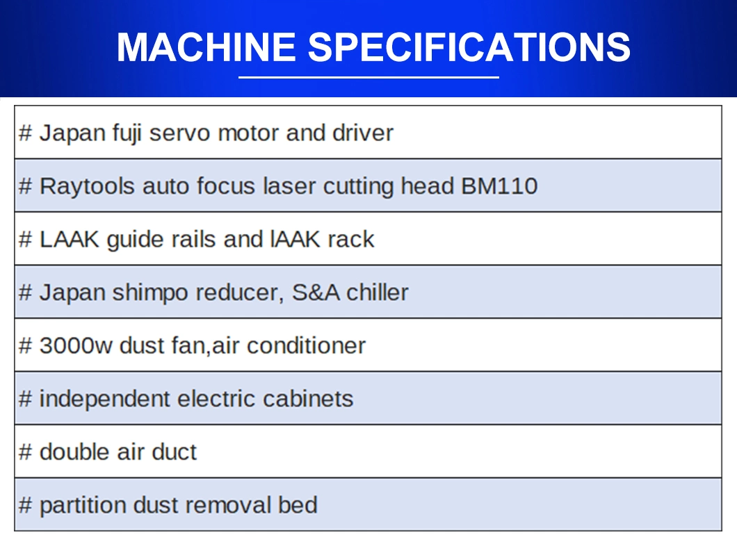 12000W Fiber Laser Cutting CNC Fiber Laser Cutting Machine Closed Type Exchange Table