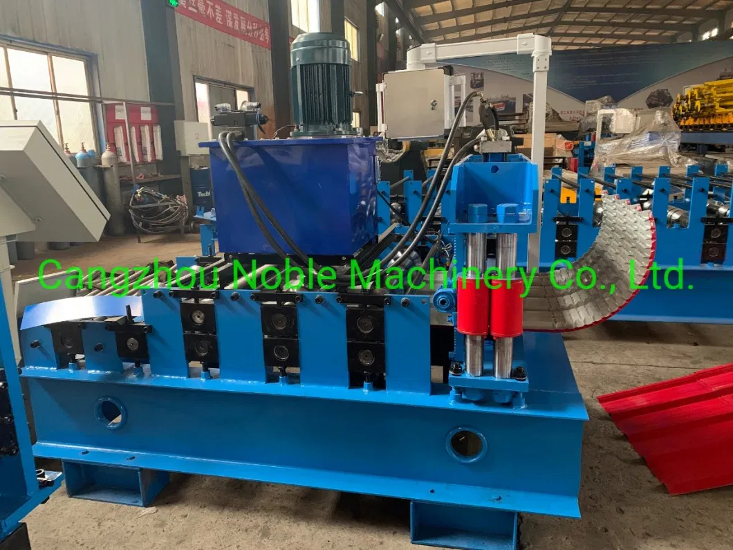 Aluminium /Galvanized /Metal /PPGI Steel Roofing/Roof Panel Bending Machine Roofing Sheet Crimping Machine