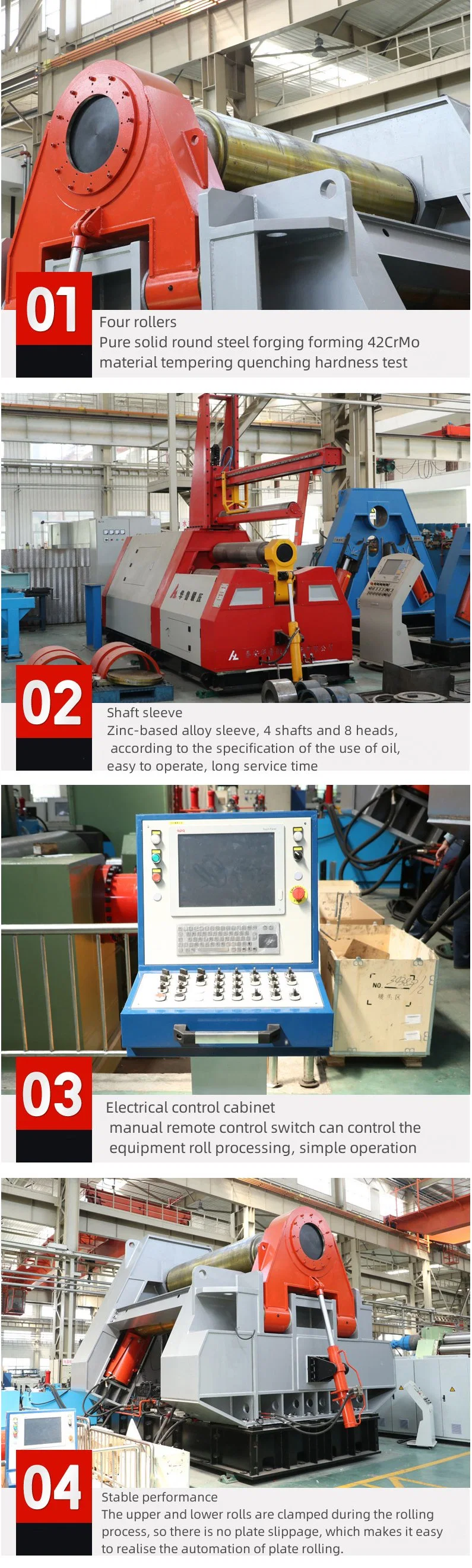 CNC Iron Sheet Bender Metal Sheet Rolling Machine