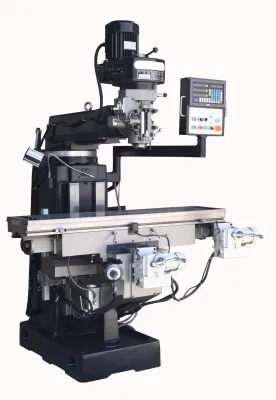 Máquina de fresado de torreta horizontal y vertical universal CNC Auto Metal